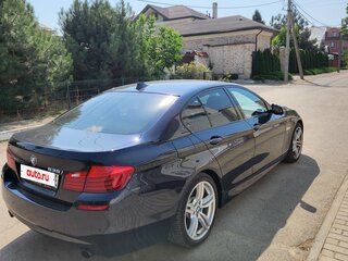2013 BMW 5 серии 535i xDrive VI (F10/F11/F07) Рестайлинг, синий, 2800000 рублей, вид 4