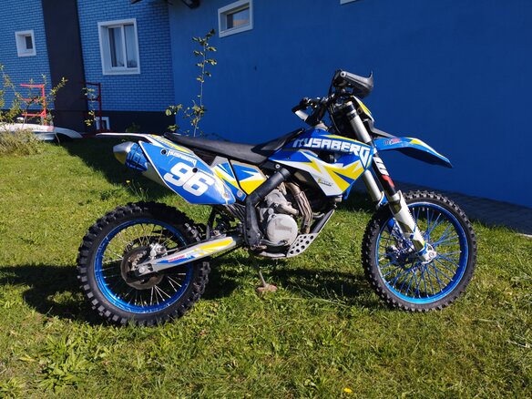 2013 Husaberg FE 450, синий, 500000 рублей - вид 2