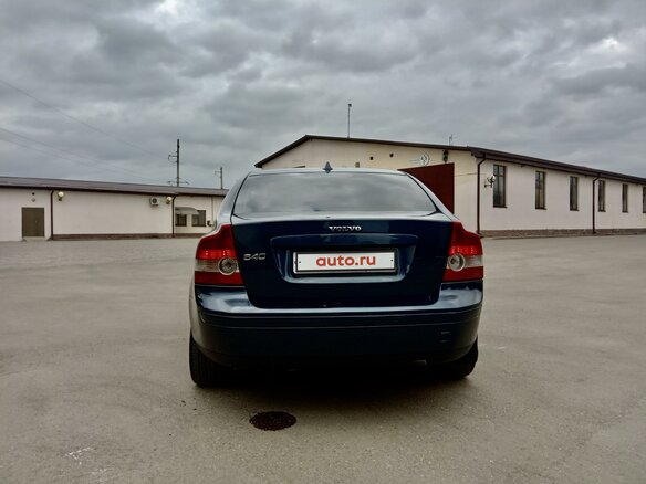 2007 Volvo S40 II Рестайлинг, голубой - вид 5