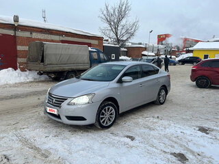 2014 Nissan Sentra VII (B17), серебристый, 1070000 рублей, вид 2