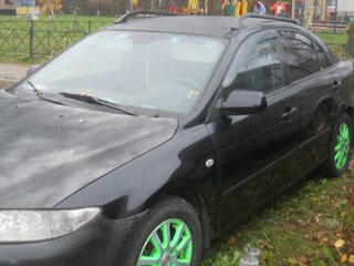2007 Mazda 6 I (GG) Рестайлинг, чёрный, 199000 рублей, вид 4