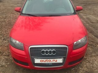 2008 Audi A3 II (8P) Рестайлинг 1, красный, 870000 рублей, вид 1