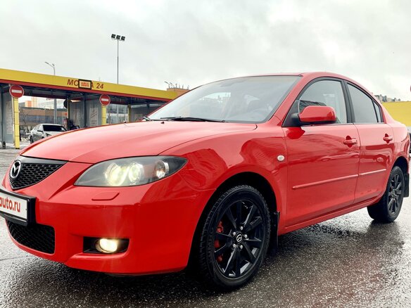 2006 Mazda 3 I (BK), красный - вид 9