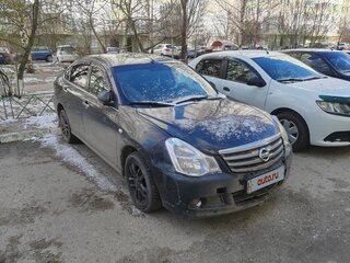 2014 Nissan Almera III (G15), чёрный, 275000 рублей, вид 2