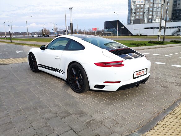 2016 Porsche 911 Carrera S VII (991) Рестайлинг, белый - вид 6