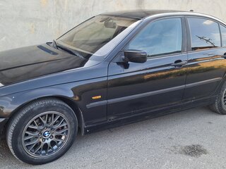 2001 BMW 3 серии N42 316i IV (E46) Рестайлинг, чёрный, 480000 рублей, вид 3