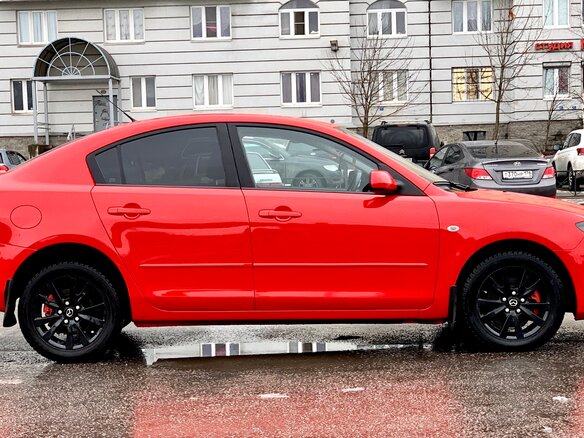2006 Mazda 3 I (BK), красный - вид 4