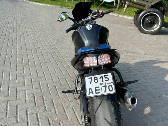 2007 Yamaha FZ1, чёрный, 395000 рублей - вид 7