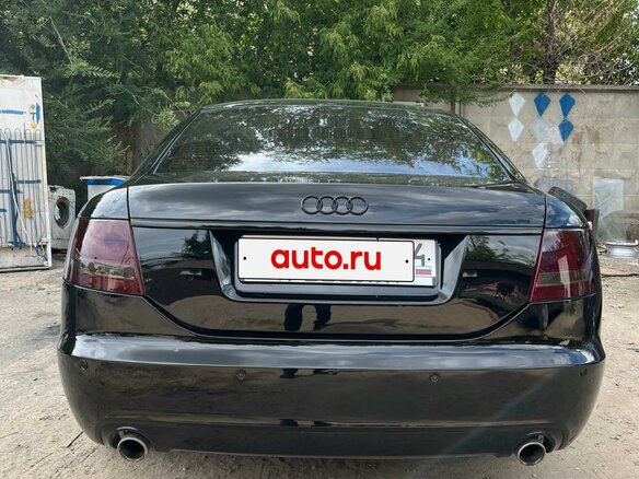 2005 Audi A6 III (C6), чёрный, 1200000 рублей - вид 4