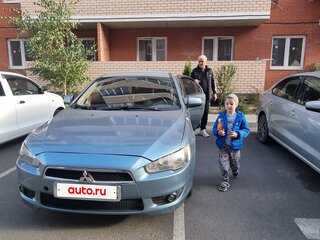 2008 Mitsubishi Lancer X, серый, 720000 рублей, вид 2