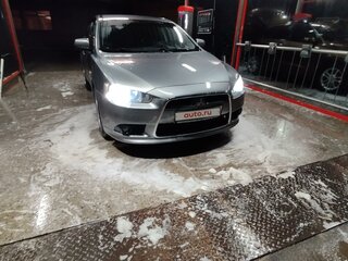 2012 Mitsubishi Lancer X Рестайлинг, серый, 890000 рублей, вид 3