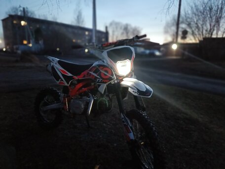 2024 Kayo Basic TT140EM, оранжевый, 79000 рублей, вид 3