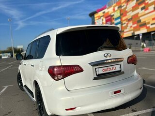 2012 Infiniti QX56 II, белый, 1300000 рублей, вид 3