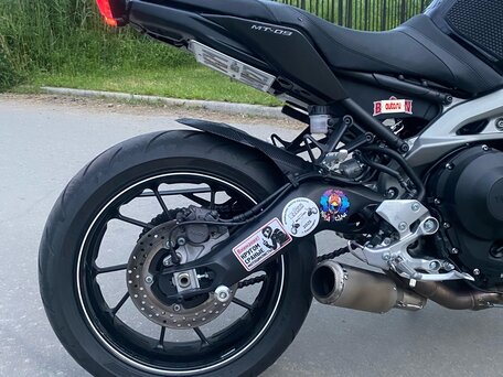 2014 Yamaha MT-09 (FZ-09), синий, 615000 рублей, вид 4