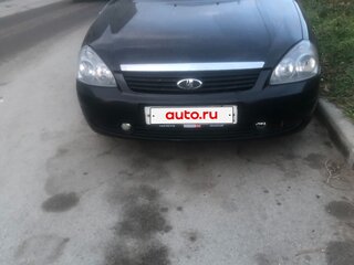 2009 Lada (ВАЗ) Priora I, чёрный, 360000 рублей, вид 1