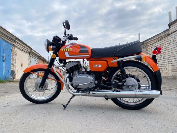 1985 CZ 350, оранжевый, 1100000 рублей - вид 5
