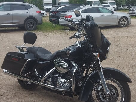 2006 Harley-Davidson Street Glide, чёрный, 800000 рублей, вид 4