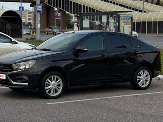 2016 Lada (ВАЗ) Vesta I, чёрный, 460000 рублей, вид 1