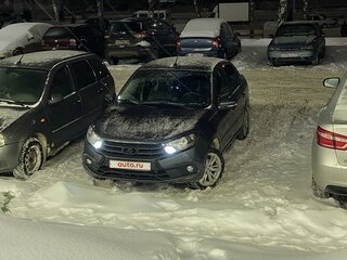 2021 Lada (ВАЗ) Granta I Рестайлинг, серый, 700000 рублей, вид 4