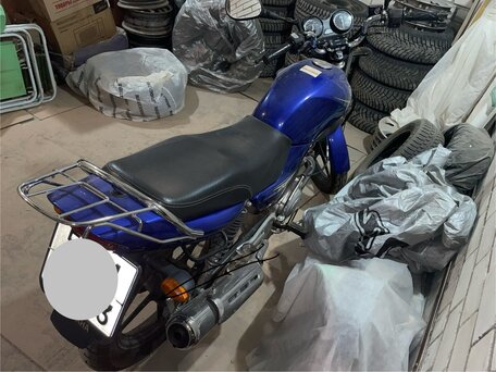 2012 Yamaha YBR125, синий, 160000 рублей, вид 4