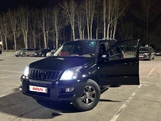 2008 Toyota Land Cruiser Prado 4-speed 120 Series Рестайлинг, чёрный, 2600000 рублей, вид 1