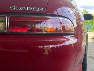 1996 Toyota Soarer III (Z30) Рестайлинг, красный, 2000000 рублей, вид 4