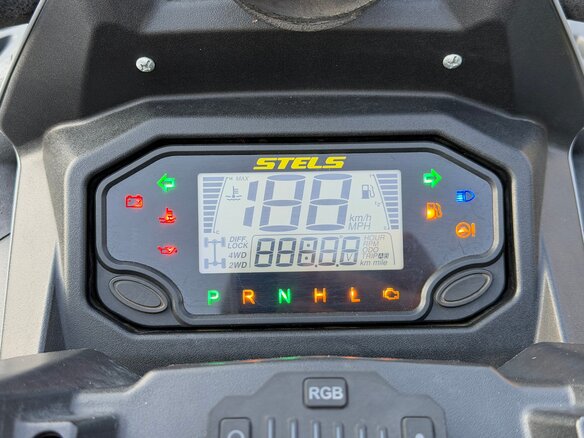 2022 Stels ATV-650 Guepard ST, серый, 800000 рублей - вид 13