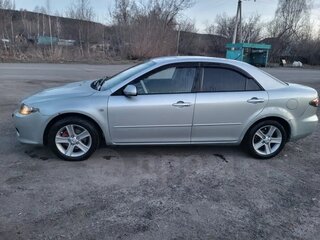 2006 Mazda 6 I (GG) Рестайлинг, серебристый, 420000 рублей, вид 3