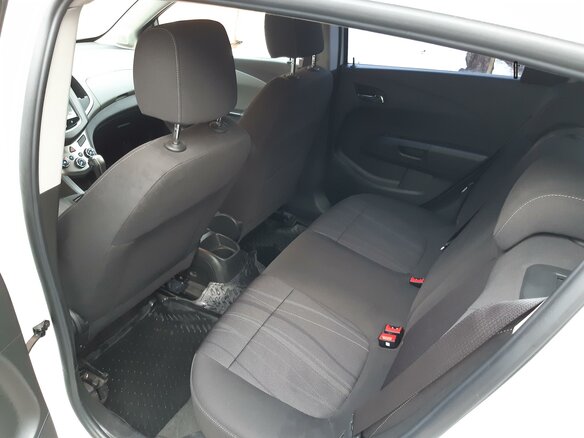 2013 Chevrolet Aveo II, белый - вид 15