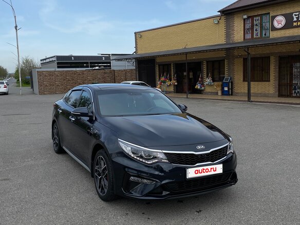 2018 Kia Optima IV Рестайлинг, синий, 2600000 рублей - вид 1
