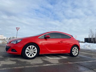 2012 Opel Astra GTC J Рестайлинг, красный, 870000 рублей, вид 4