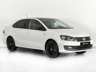 2018 Volkswagen Polo V Рестайлинг, белый, 1050000 рублей, вид 1