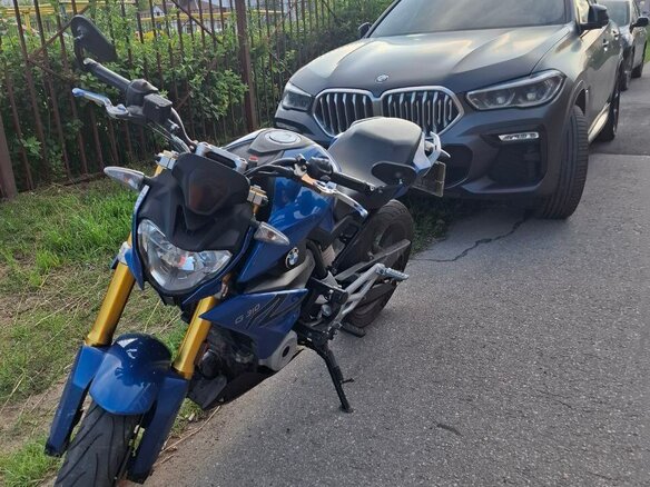 2017 BMW G 310 R, синий, 375000 рублей - вид 6
