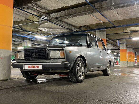 2010 Lada (ВАЗ) 2107, серый - вид 2