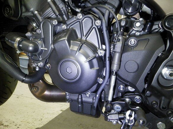 2022 Yamaha MT-09 Tracer (FJ-09), серый, 1325000 рублей - вид 35
