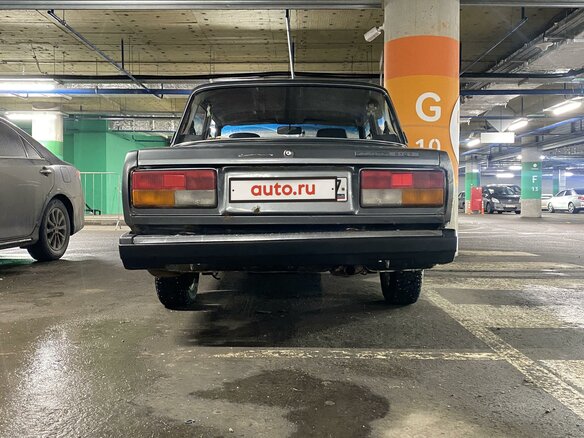 2010 Lada (ВАЗ) 2107, серый - вид 10