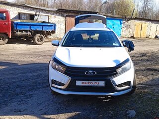 2018 Lada (ВАЗ) Vesta SW Cross I, белый, 1000000 рублей, вид 2