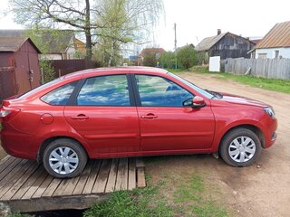 2022 Lada (ВАЗ) Granta I Рестайлинг, красный, 830000 рублей, вид 1