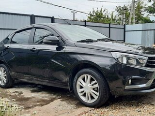 2017 Lada (ВАЗ) Vesta I, чёрный, 900000 рублей, вид 1