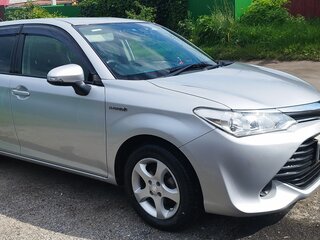 2016 Toyota Corolla Fielder XI (E160, E170, E180) Рестайлинг 1, серебристый, 1320000 рублей, вид 2