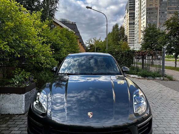 2017 Porsche Macan S Diesel I, серый - вид 2