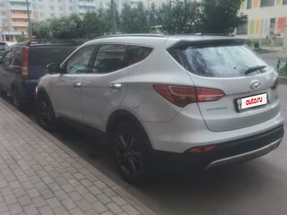 2013 Hyundai Santa Fe III, серебристый, 1870000 рублей, вид 2