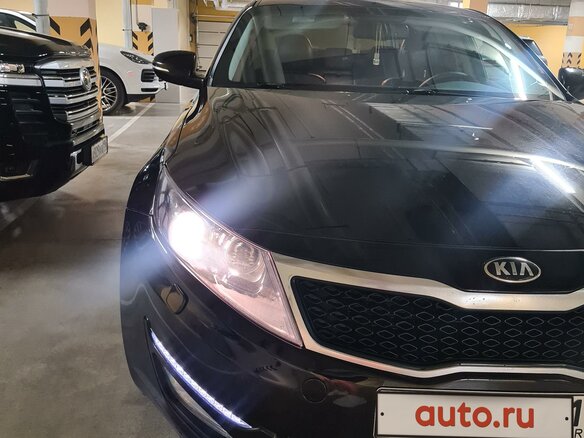 2013 Kia Optima III Рестайлинг, чёрный, 1460000 рублей - вид 6
