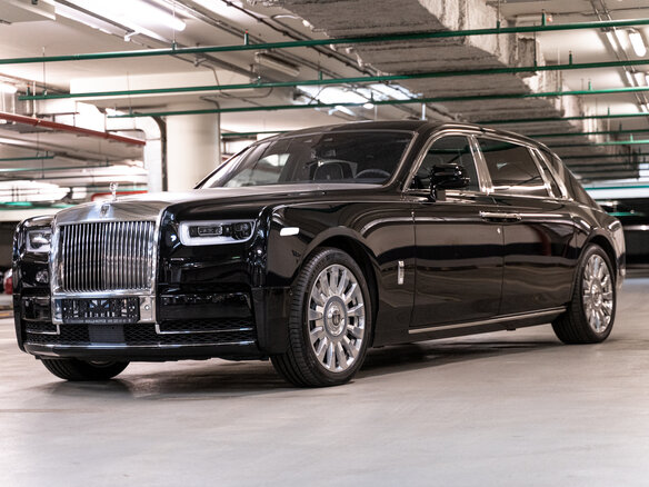 2020 Rolls-Royce Phantom Extended VIII (Series I), чёрный