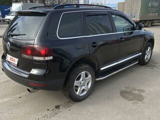 2007 Volkswagen Touareg I Рестайлинг, чёрный, 1000000 рублей, вид 5