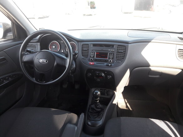 2011 Kia Rio II Рестайлинг, серый - вид 7
