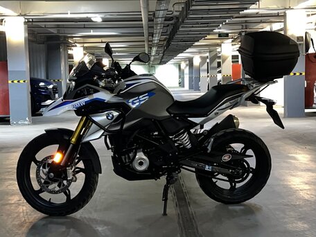 2018 BMW G 310 GS, серебристый, 460000 рублей, вид 2
