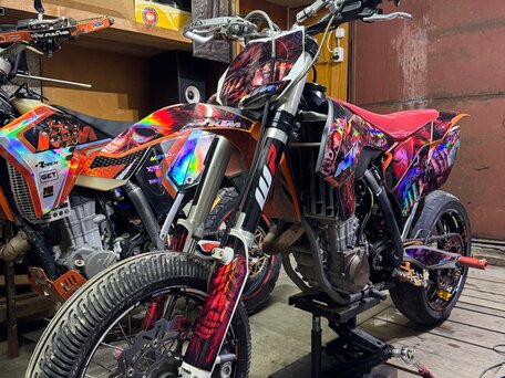 2013 KTM 450 SMR, красный, 450000 рублей, вид 4