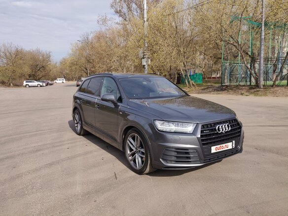 2016 Audi Q7 II (4M), серый, 3650000 рублей - вид 6