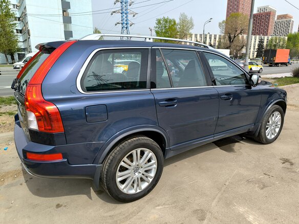 2012 Volvo XC90 I Рестайлинг, синий, 2300000 рублей - вид 3